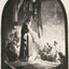 The Raising of Lazarus Fine Art Print 1630 Drawing by Rembrandt (6 Sizes)