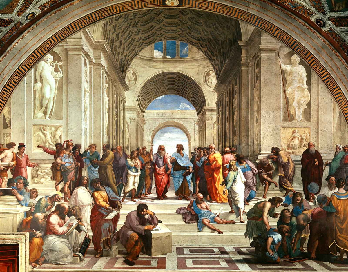The School of Athens 1511 Painting by Raphael Fine Art Print (6 Sizes)