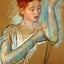 The Long Gloves Art Print 1889 Painting by Mary Cassatt (6 Sizes)