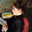 The Reader Art Print 1877 Painting by Pierre-Auguste Renoir (6 Sizes)