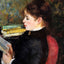 The Reader Art Print 1877 Painting by Pierre-Auguste Renoir (6 Sizes)
