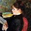 The Reader art print by Pierre-Auguste Renoir (1877)