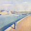 Channel of Gravelines, Petit Fort Philippe 1890 by Seurat Art Print (6 Sizes)