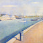 Channel of Gravelines, Petit Fort Philippe 1890 by Seurat Art Print (6 Sizes)