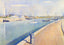 Channel of Gravelines, Petit Fort Philippe 1890 by Seurat Art Print (6 Sizes)
