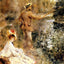 The Fisherman Art Print 1874 Painting by Pierre-Auguste Renoir (6 Sizes)