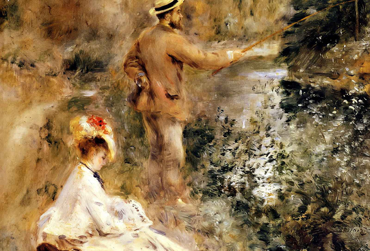 The Fisherman Art Print 1874 Painting by Pierre-Auguste Renoir (6 Sizes)