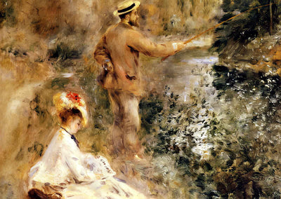The Fisherman Art Print 1874 Painting by Pierre-Auguste Renoir (6 Sizes)