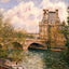 The Pavillion De Flore and the Pont Royal 1902 by Pissarro Art Print (6 Sizes)