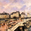 The Pont Neuf art print by Camille Pissarro (1902)