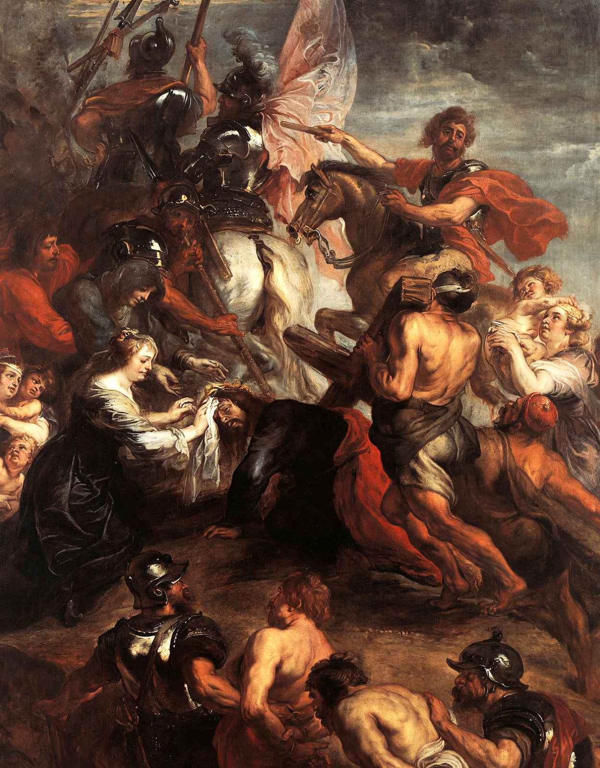 The Road to Calvary Art Print 1637 Painting by Peter Paul Rubens (6 Sizes)
