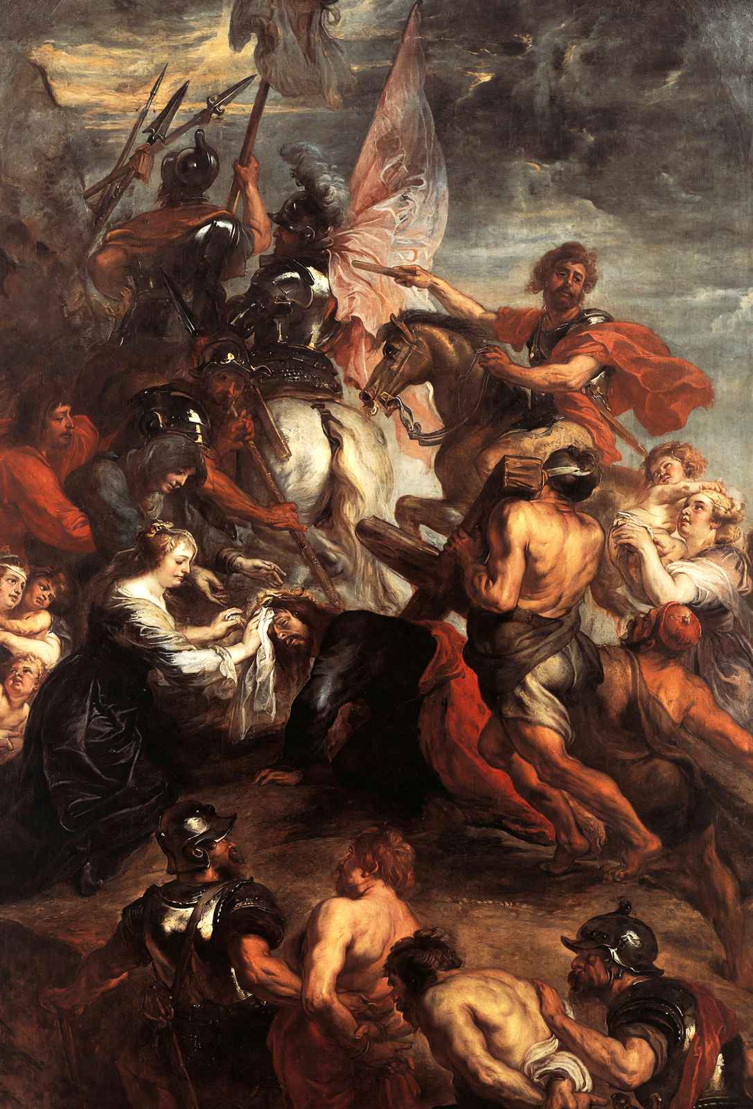The Road to Calvary Art Print 1637 Painting by Peter Paul Rubens (6 Sizes)