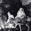 Flight Into Egypt a Night Piece 1651 Drawing by Rembrandt Art Print (6 Sizes)