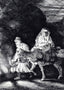 Flight Into Egypt a Night Piece 1651 Drawing by Rembrandt Art Print (6 Sizes)