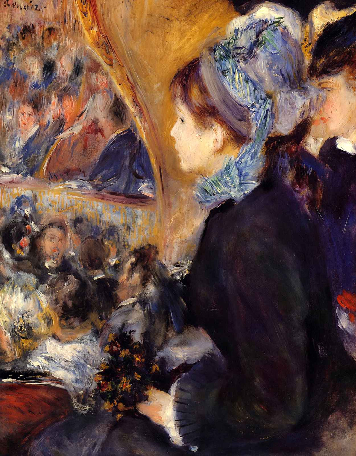 The First Outing 1876 Painting by Pierre-Auguste Renoir Fine Art Print (6 Sizes)