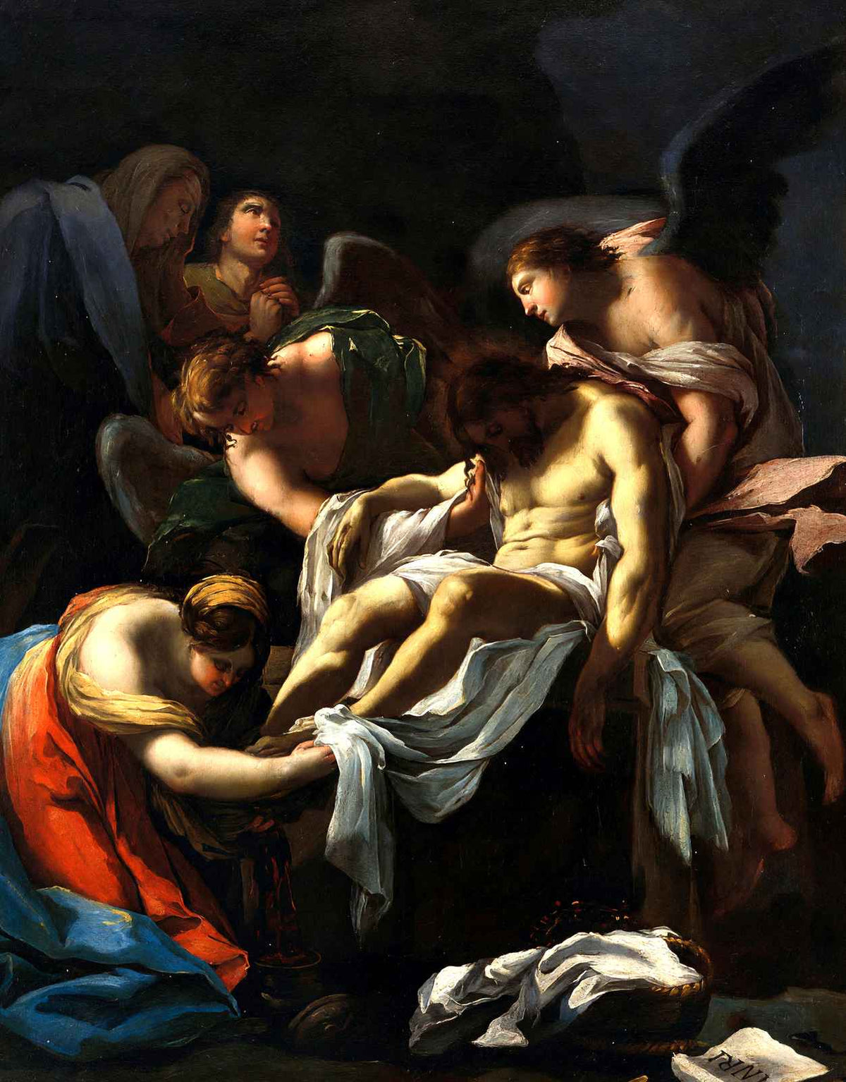 The Burial of Christ Fine Art Print 1772 Painting by Francisco Goya (6 Sizes)
