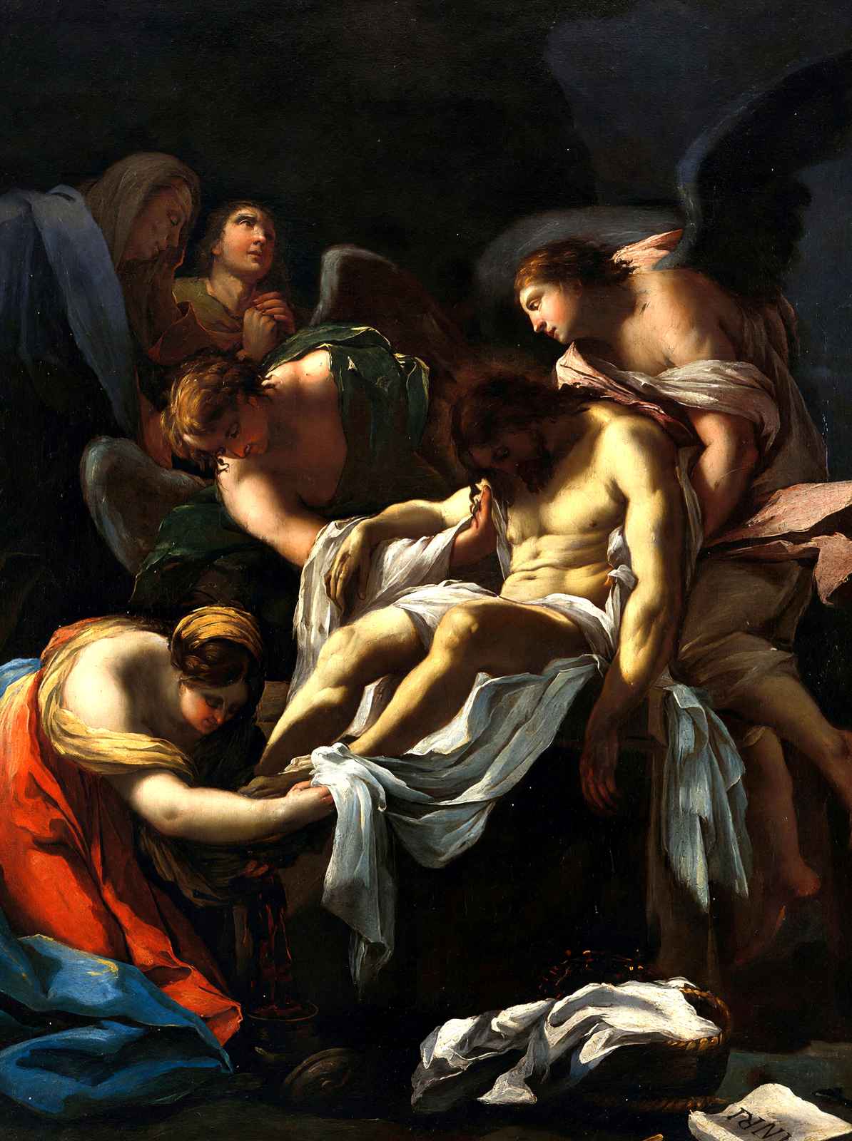 The Burial of Christ Fine Art Print 1772 Painting by Francisco Goya (6 Sizes)