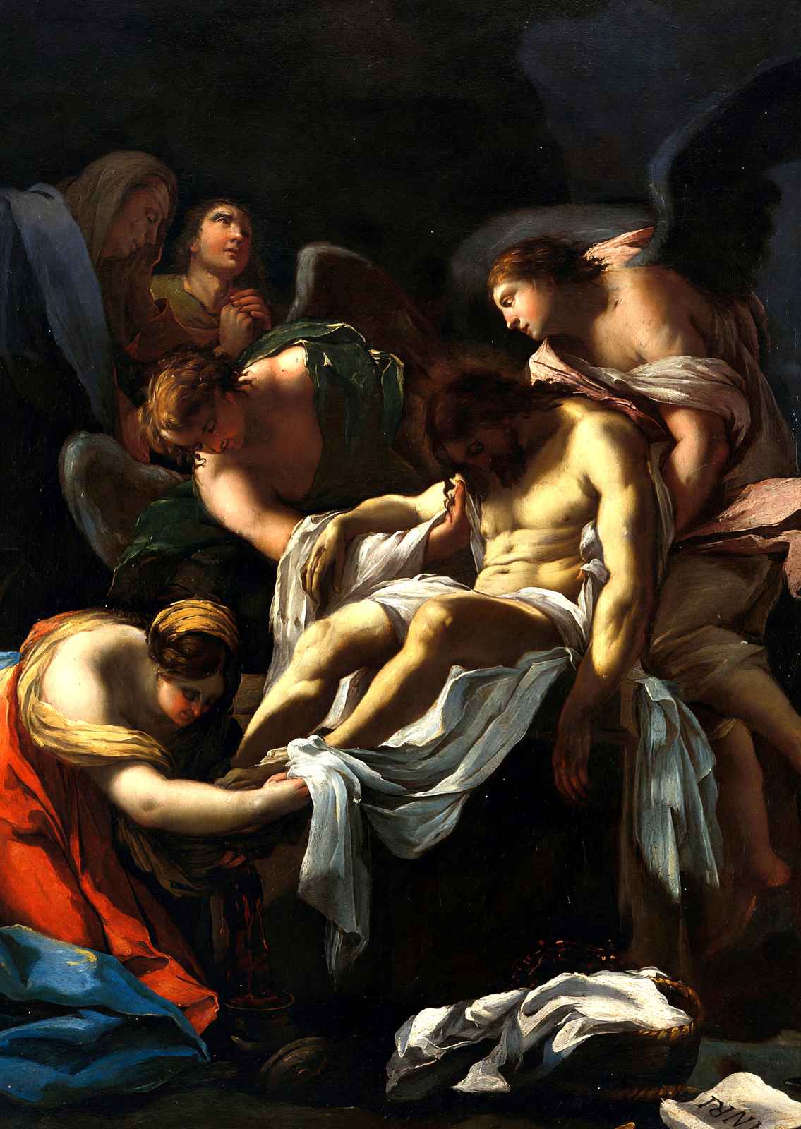 The Burial of Christ Fine Art Print 1772 Painting by Francisco Goya (6 Sizes)