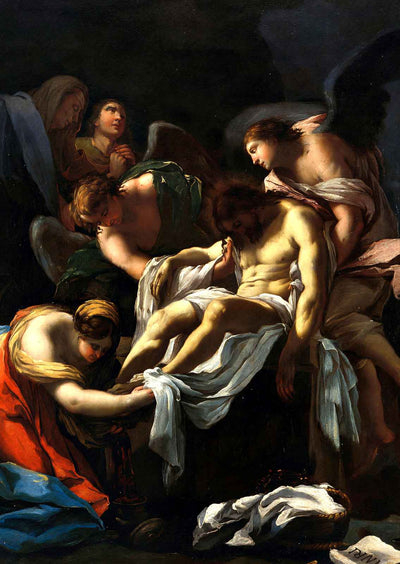 The Burial of Christ Fine Art Print 1772 Painting by Francisco Goya (6 Sizes)