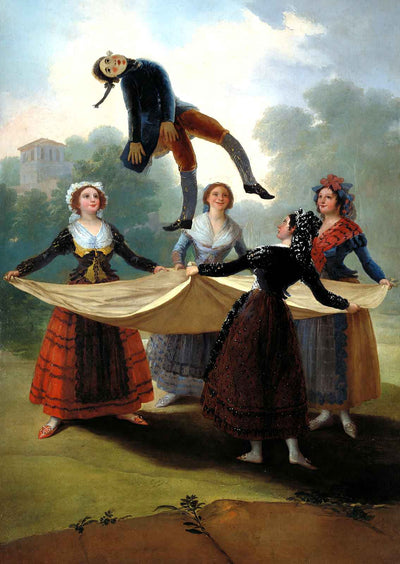 The Straw Manikin 1792 Painting by Francisco Goya Art Print (6 Sizes)
