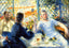 The Canoeist's Luncheon Art Print 1880 by Pierre-Auguste Renoir (6 Sizes)