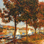 The Bridge at Argenteuil in Autumn Art Print 1882 by Renoir (6 Sizes)