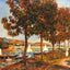 The Bridge at Argenteuil in Autumn art print by Pierre-Auguste Renoir (1882)