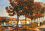 The Bridge at Argenteuil in Autumn Art Print 1882 by Renoir (6 Sizes)