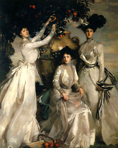 The Acheson Sisters art print by John Singer Sargent (1902)