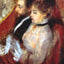 The Little Theater Box 1874 by Pierre-Auguste Renoir Art Print (6 Sizes)