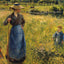 The Tedder 1884 Painting by Camille Pissarro Art Print (6 Sizes) - Acid Free