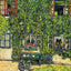 The House of Guardaboschi Art Print 1912 Painting by Gustav Klimt (6 Sizes)