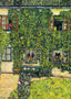 The House of Guardaboschi Art Print 1912 Painting by Gustav Klimt (6 Sizes)