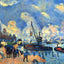 The Seine at Bercy 1878 Painting by Paul Cezanne Art Print (6 Sizes) - Enhanced