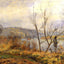 Banks of the Oise, Pontoise (Also Known As Man Fishing) 1878 Art Print (6 Sizes)