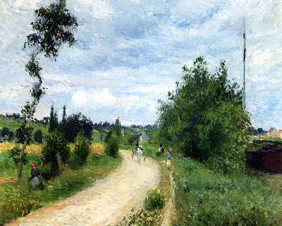 The Auvers Road