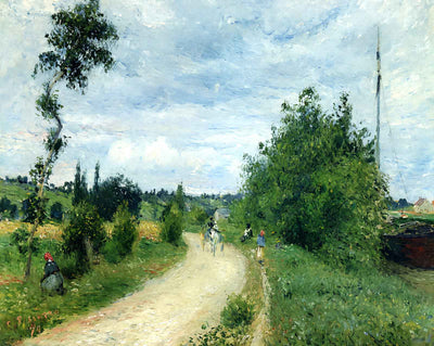 The Auvers Road