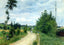 The Auvers Road, Pontoise Fine Art Print 1879 by Camille Pissarro (6 Sizes)