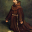 The Monk at Prayer art print by Edouard Manet (1865)