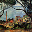 The Sea at L'Estaque 1878 Painting by Paul Cezanne Fine Art Print (6 Sizes)