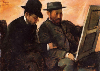 Amateurs 1880 by Degas Art Print (6 Sizes) - Premium Quality