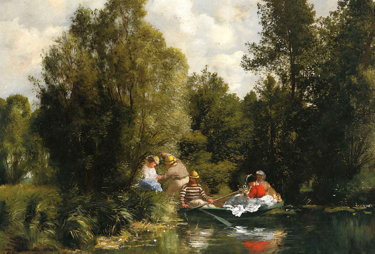 The Fairies Pond Art Print 1866 Painting by Pierre-Auguste Renoir (6 Sizes)