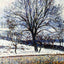 The Thaw, Eragny 1893 Painting by Camille Pissarro Art Print (6 Sizes)