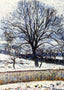 The Thaw, Eragny 1893 Painting by Camille Pissarro Art Print (6 Sizes)