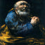 The Repentant Saint Peter fine art print by Francisco Goya (1824)