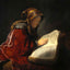 The Prophetess Anna (Rembrandt`S Mother) Art Print 1631 by Rembrandt (6 Sizes)