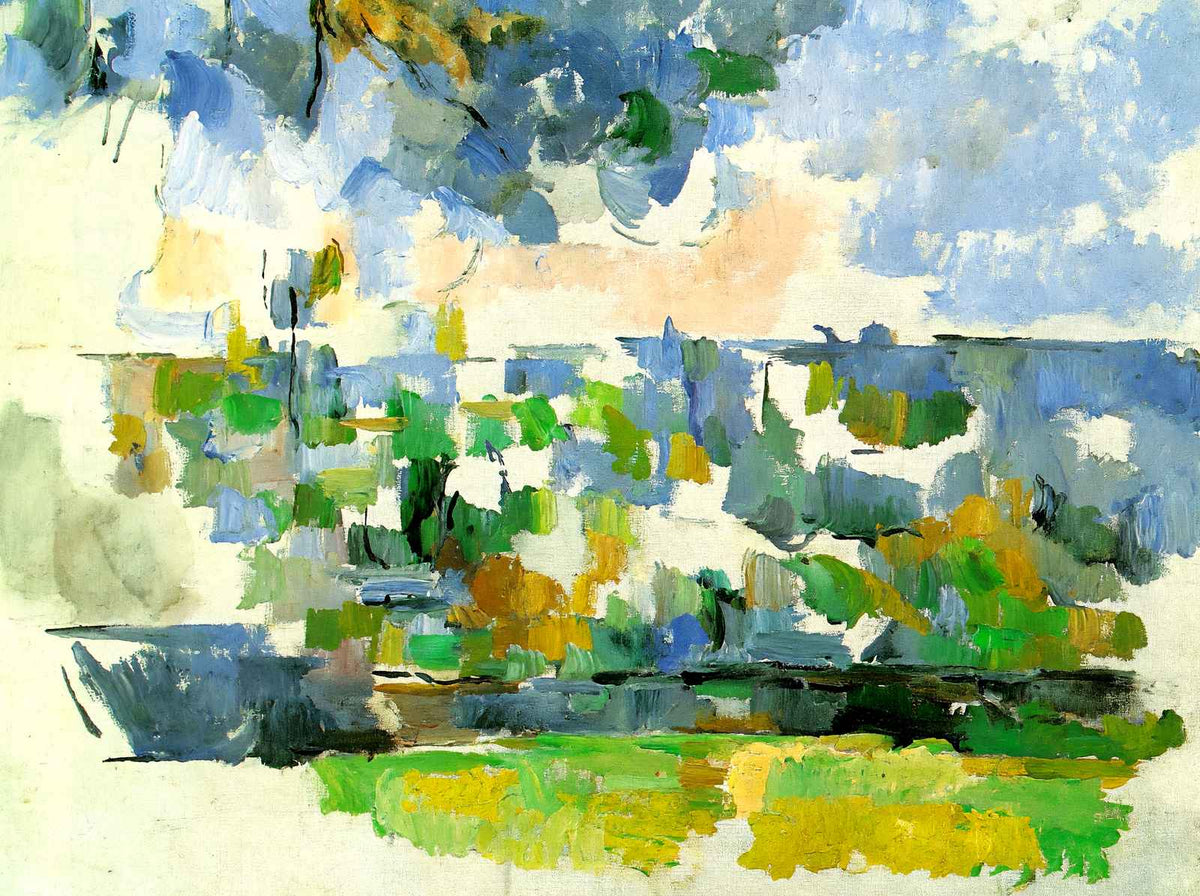 The Garden at Les Lauves Fine Art Print 1906 Painting by Paul Cezanne (6 Sizes)