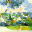 The Garden at Les Lauves painting by Paul Cezanne (1906)