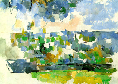 The Garden at Les Lauves Fine Art Print 1906 Painting by Paul Cezanne (6 Sizes)