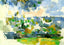 The Garden at Les Lauves Fine Art Print 1906 Painting by Paul Cezanne (6 Sizes)
